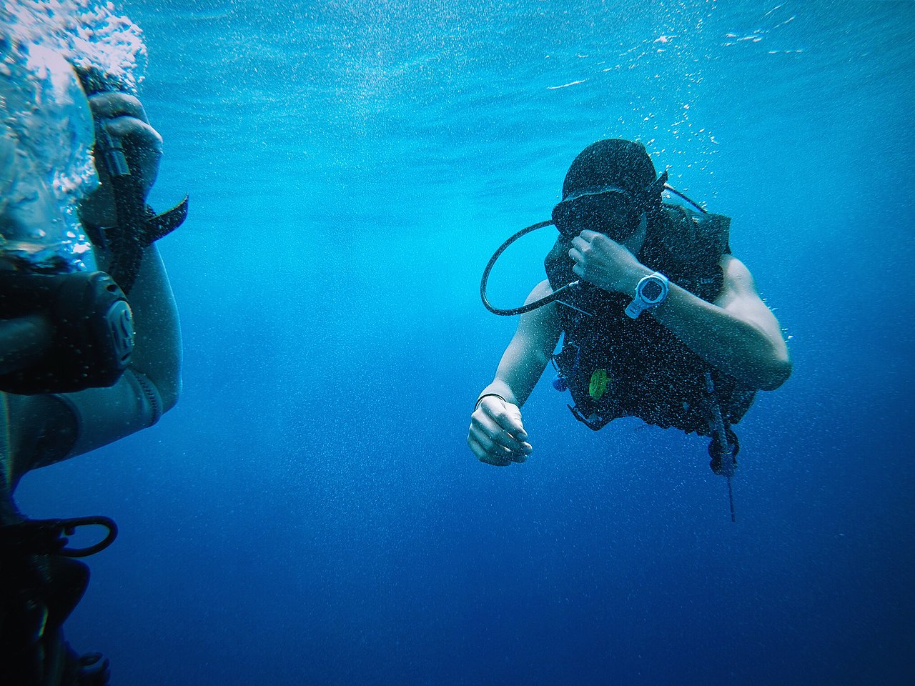 scuba diving maldives