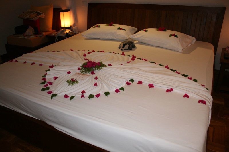 honeymoon bed