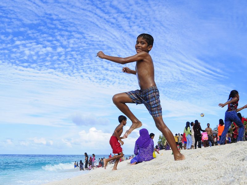 Locals in the Maldives
